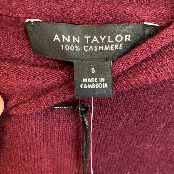 Ann Taylor 100% Cashmere Top - Picture 4 of 8